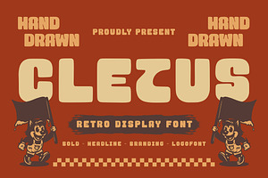 Cletus - Display Font