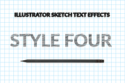Illustrator Sketch Text Effects, a Layer Style Add-On by Carlos Fernando (Thumbnail 9 of 15)