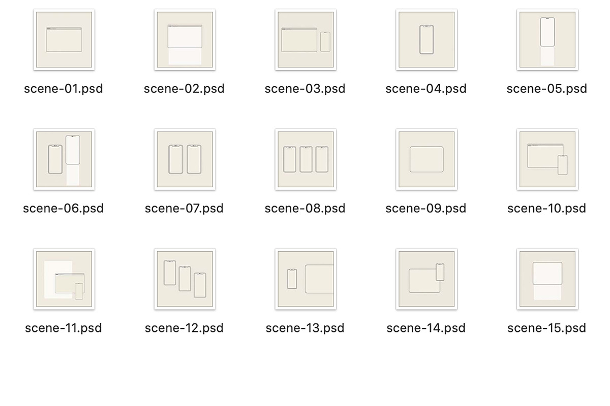 Minimal Line Device Mockups, an iPad Mockup by HelloKarla (Photo 11 of 11)