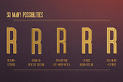 Oblivium layered font, a Font by Amber Nest Design (Thumbnail 8 of 9)