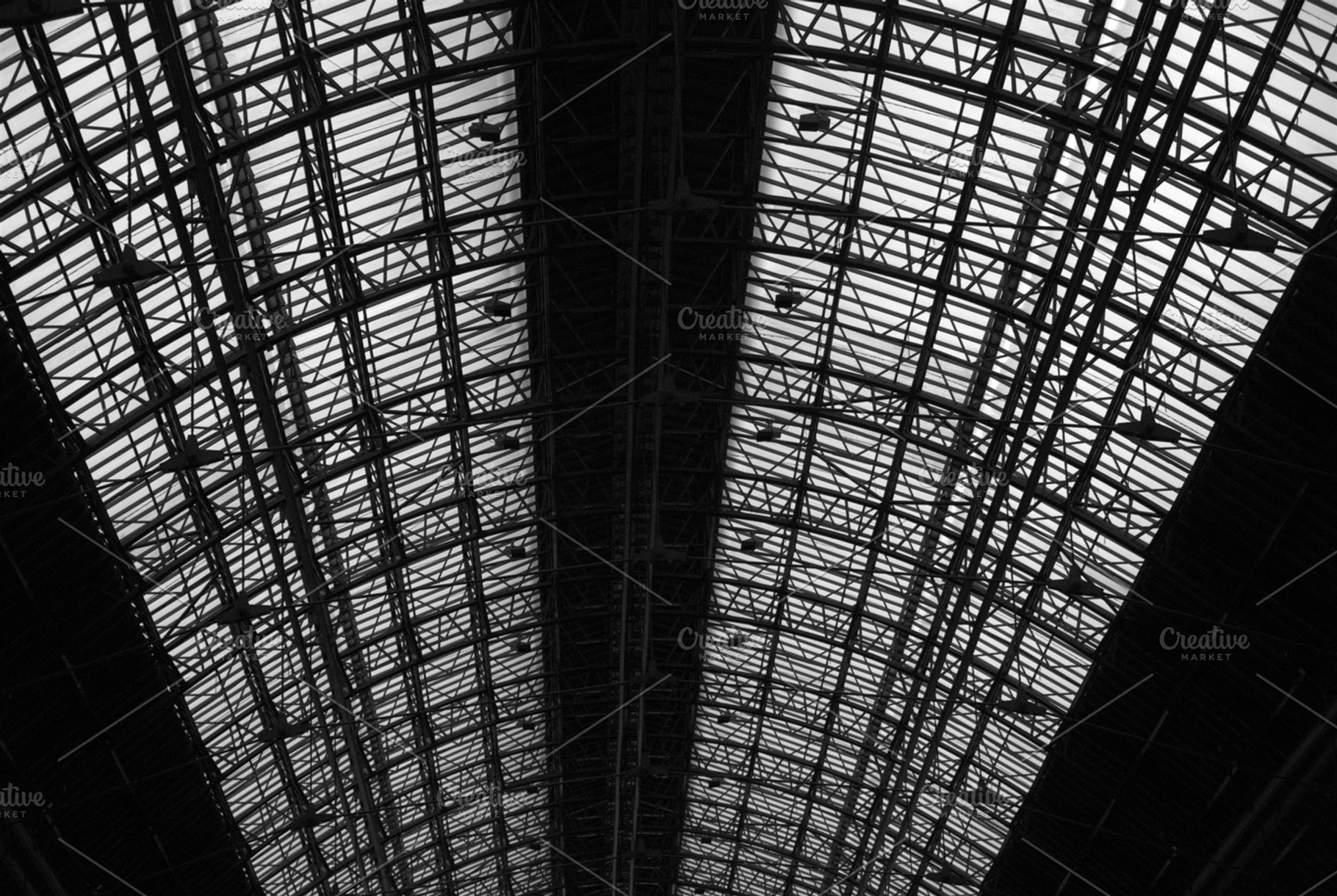 Glass Ceiling Stock Photo Containing Glass And Iron
