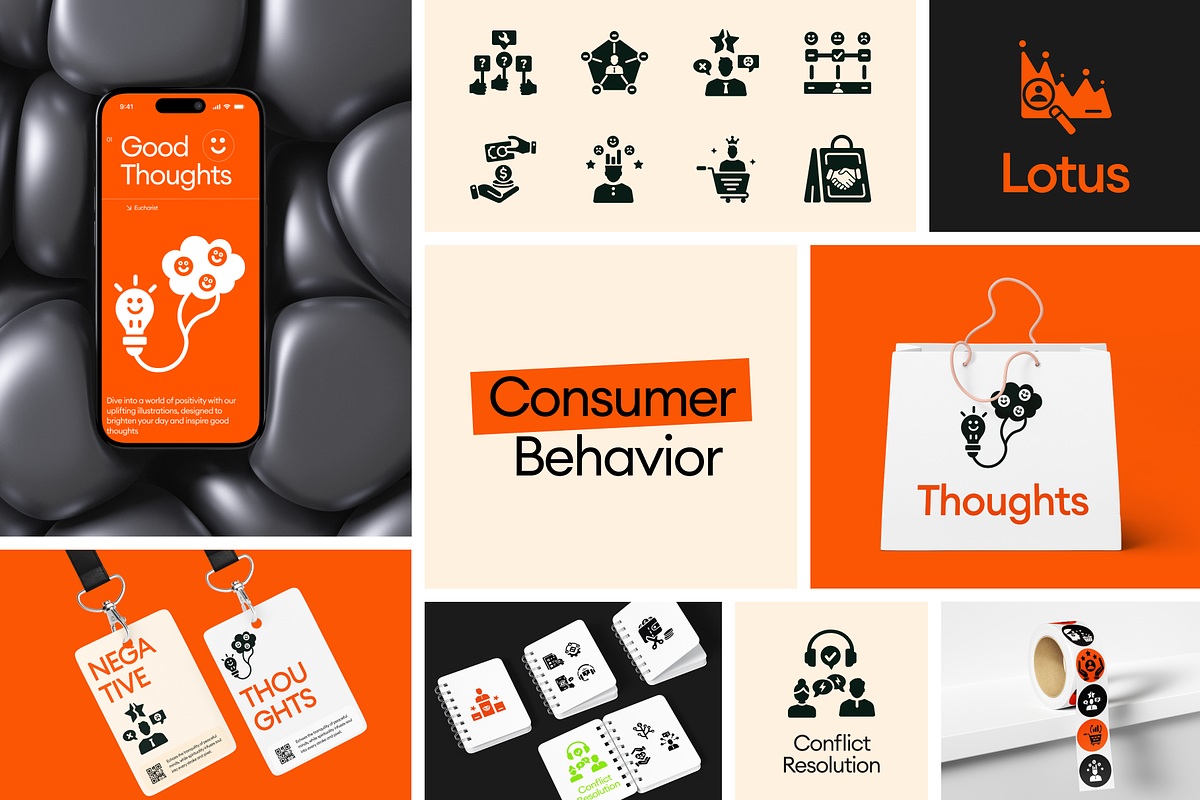 Consumer Behaviour Icons, a Solid Icon by Prosymbols (Photo 5 of 6)