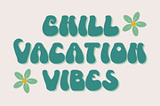 Coventry - Groovy Retro Font, a Script Font by AQR Studio (Thumbnail 4 of 9)