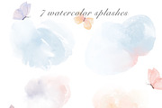 Wildflowers Watercolor bloom set, a Decorative Illustration by Edith’s World (Thumbnail 8 of 9)