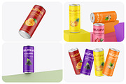 Soda Can Mockups, a Mockup by Mockups Expert (Thumbnail 1 of 5)