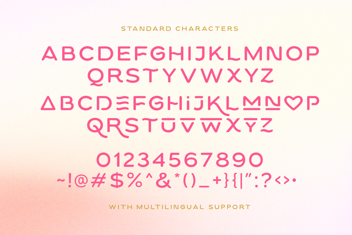Klopers - Lovely Logo Font, a Font by Sarid Ezra (Photo 7 of 7)