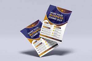 Corporate Business Flyer Template, a Marketing Template by Triple M Graphics