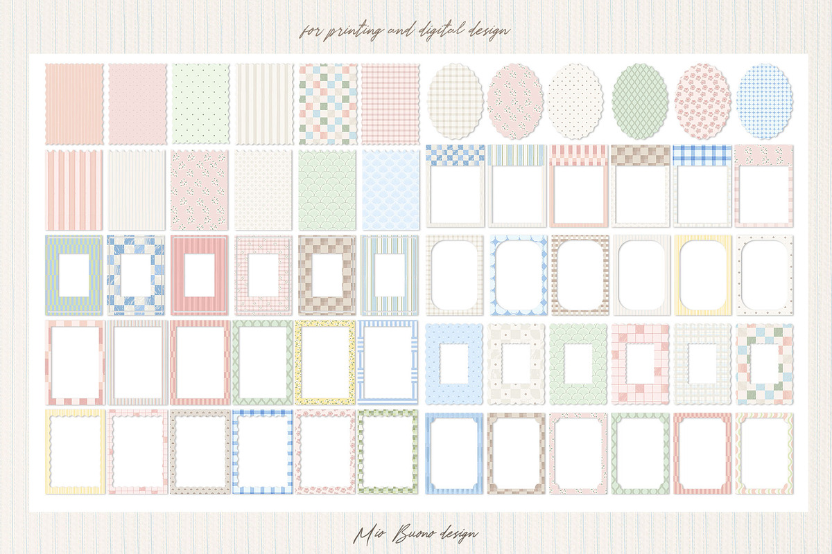 Bloom Season: Backgrounds & Frames, a Background Graphic by Mio Buono (Photo 5 of 10)
