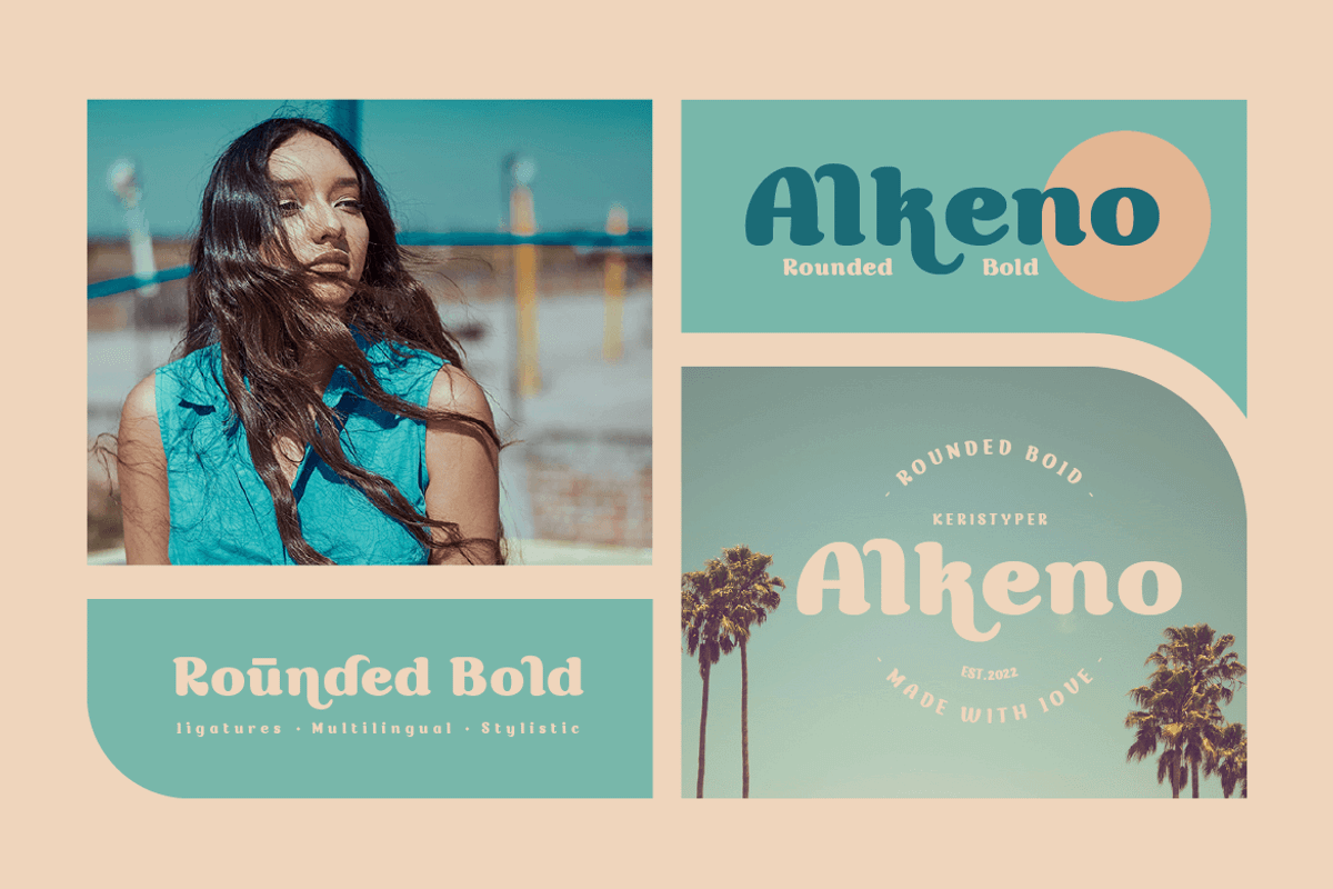 Alkeno, a Font by kerismaker (Photo 10 of 12)
