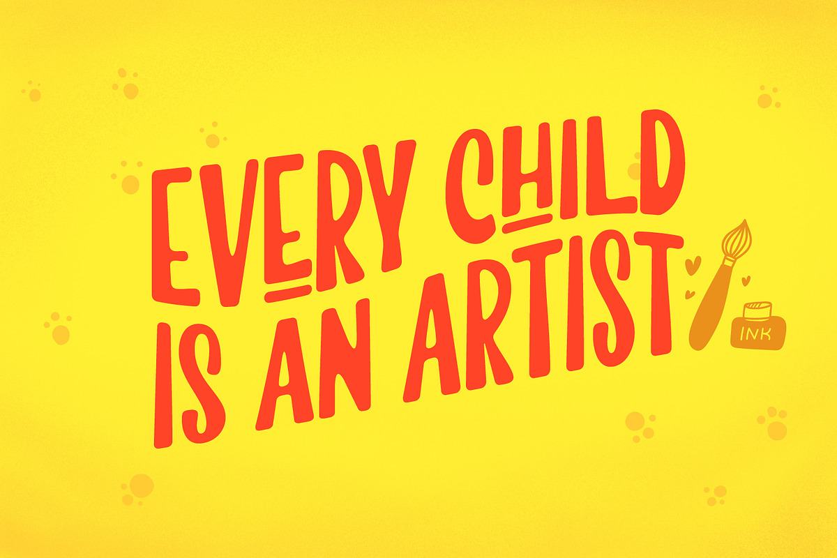 Kiti Cuties, a Sans Serif Font by Dikas Studio (Photo 4 of 9)
