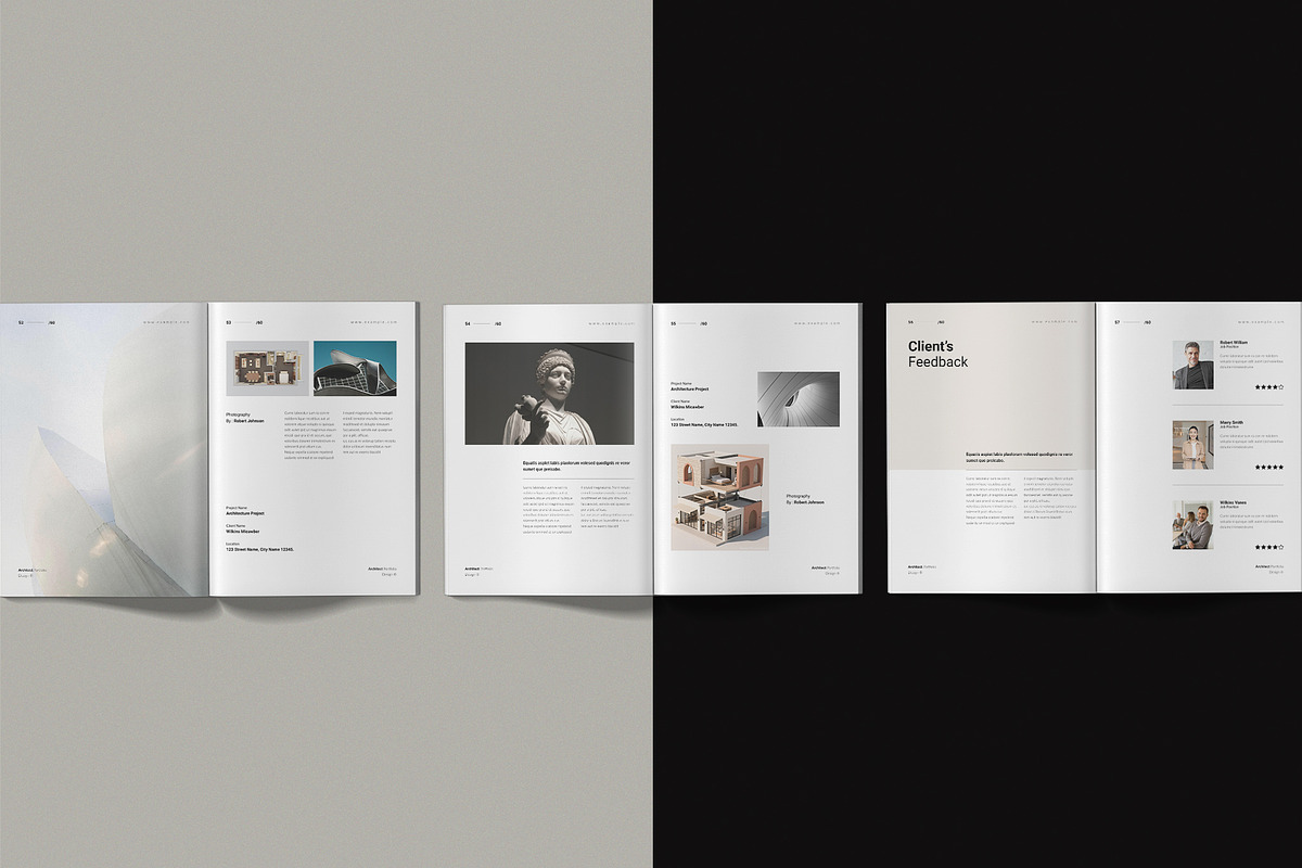 Architecture Portfolio Template, a Brochure Template by TemplateFolio-Shop (Photo 19 of 25)