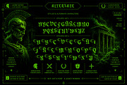 Vonire Bound Typeface, a Blackletter Font by alit design (Thumbnail 9 of 20)