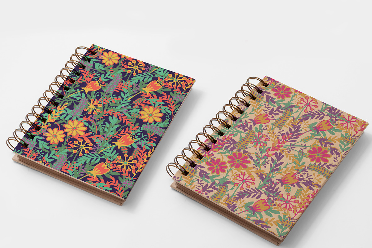 Hand drawn Floral Clipart Collection, a Background Graphic by IRSYART (Photo 7 of 18)