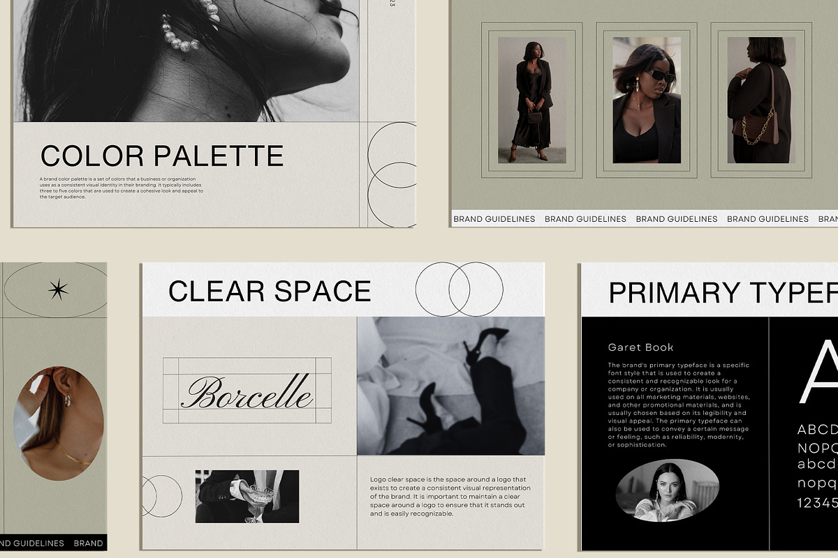 ATLANTA Brand Guidelines Template, a Branding & Logo Template by Amaré Creative (Photo 3 of 10)