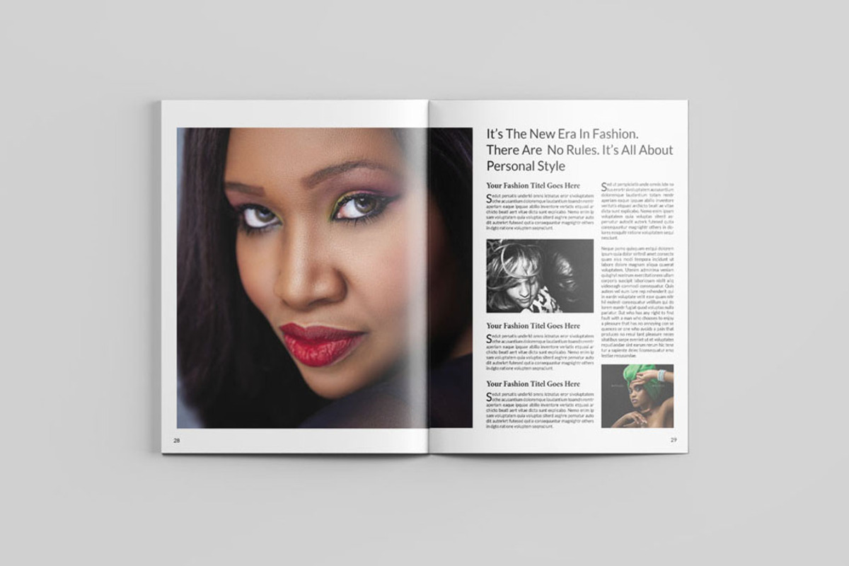 Fashion Magazine Template-V434, a Magazine Template by Template Shop (Photo 9 of 18)