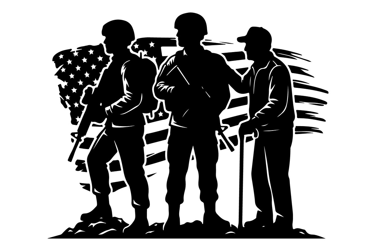 Military Heroes Group, an Object Graphic by Gfx_Store (Photo 10 of 16)