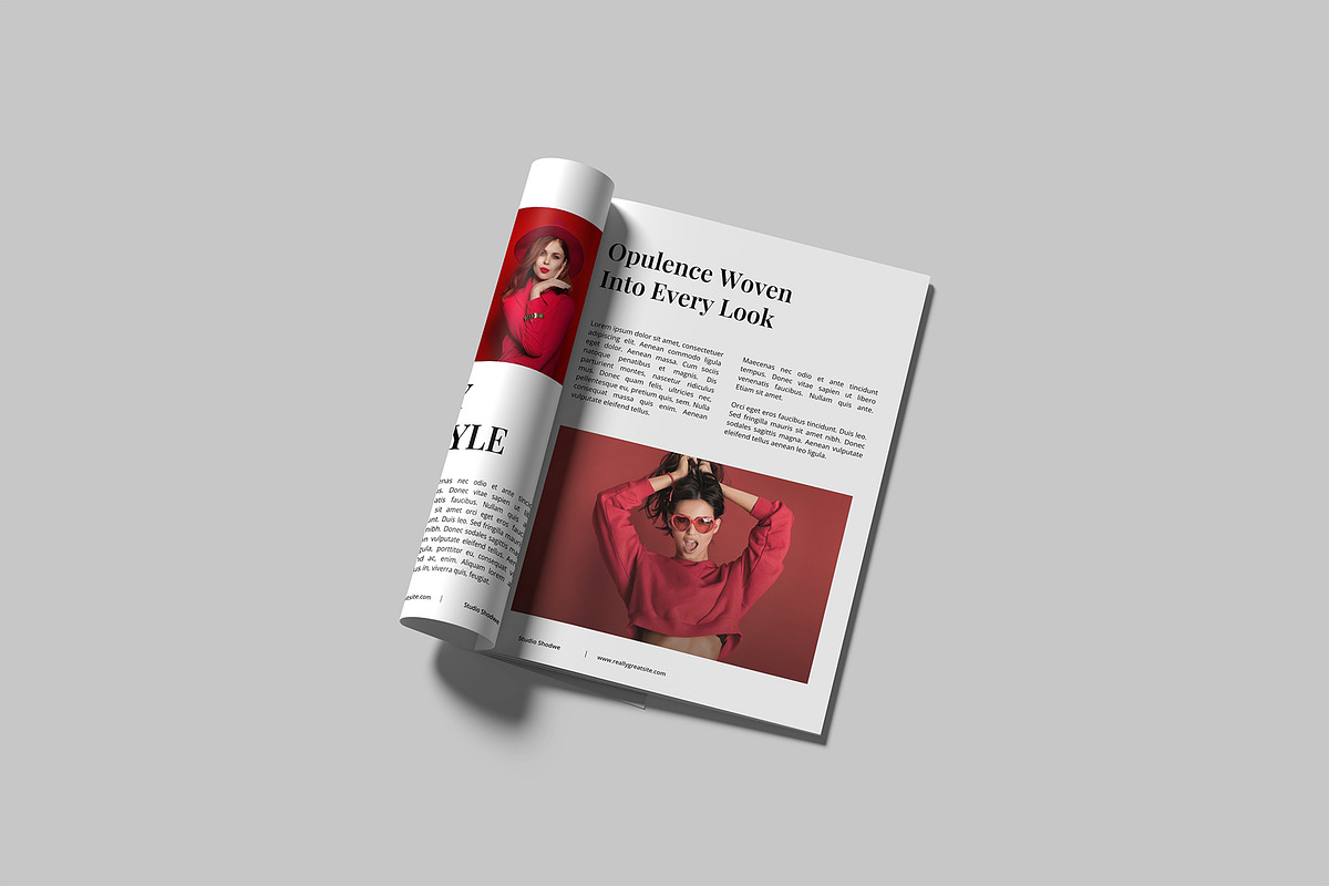 A4 Magazine Mockup, a Magazine Template by Amigos__46 (Photo 3 of 9)