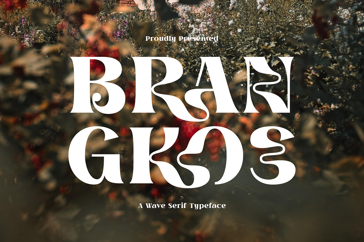 Brangkos A Wave Serif Typeface, a Serif Font by AuthenType (Photo 1 of 13)