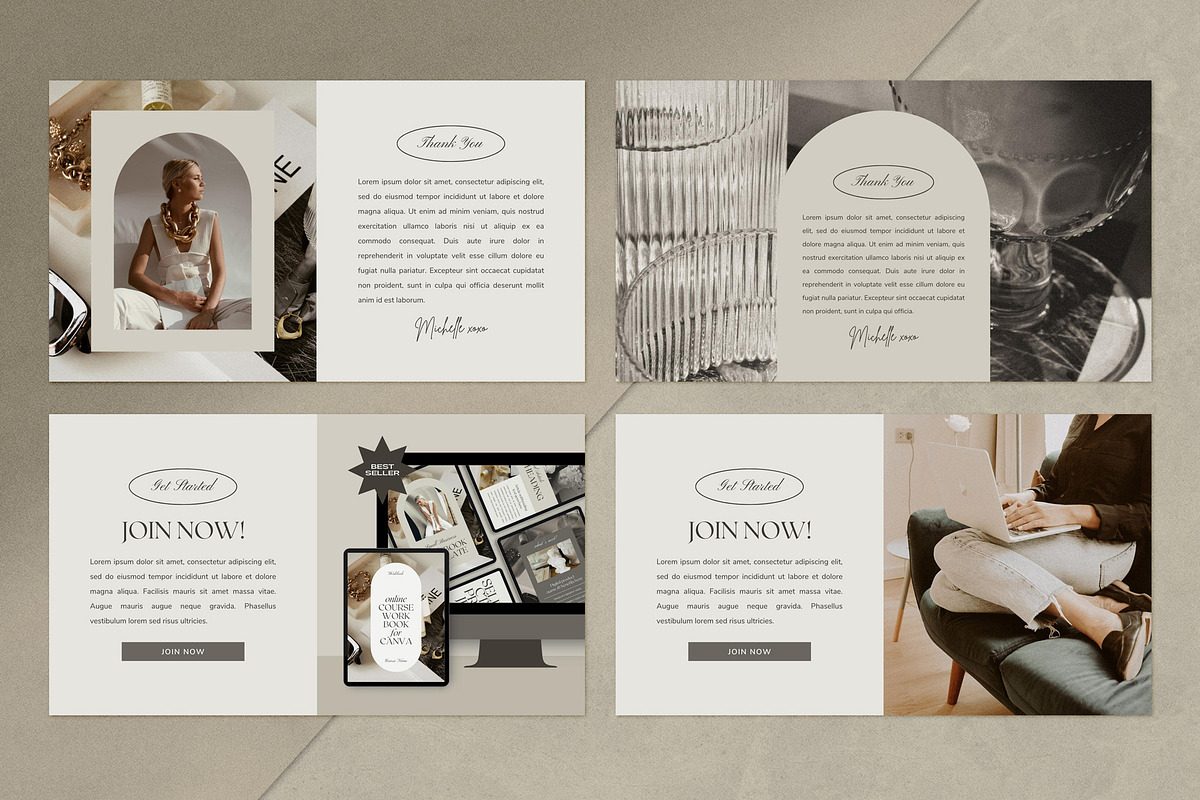 Coach + Course Creator Bundle CANVA, a Magazine Template by Studio Loire (Photo 23 of 76)