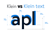 Klein - 54 fonts, a Sans Serif Font by Zetafonts (Thumbnail 7 of 16)