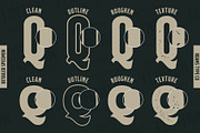 Flinton - Vintage Bundle Fonts, a Serif Font by Roams Type (Thumbnail 4 of 14)