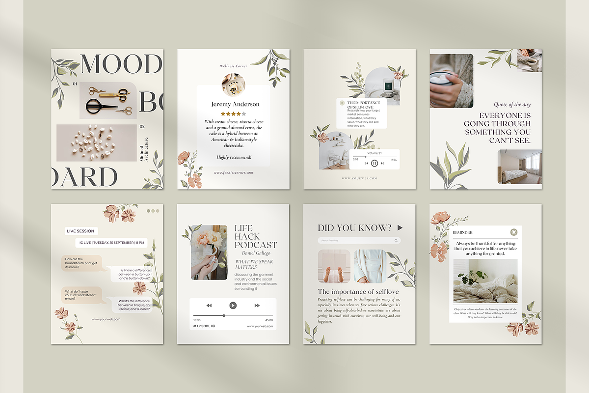 Instagram for Coach Botanical, a Social Media Template by Analogi Studio (Photo 28 of 30)