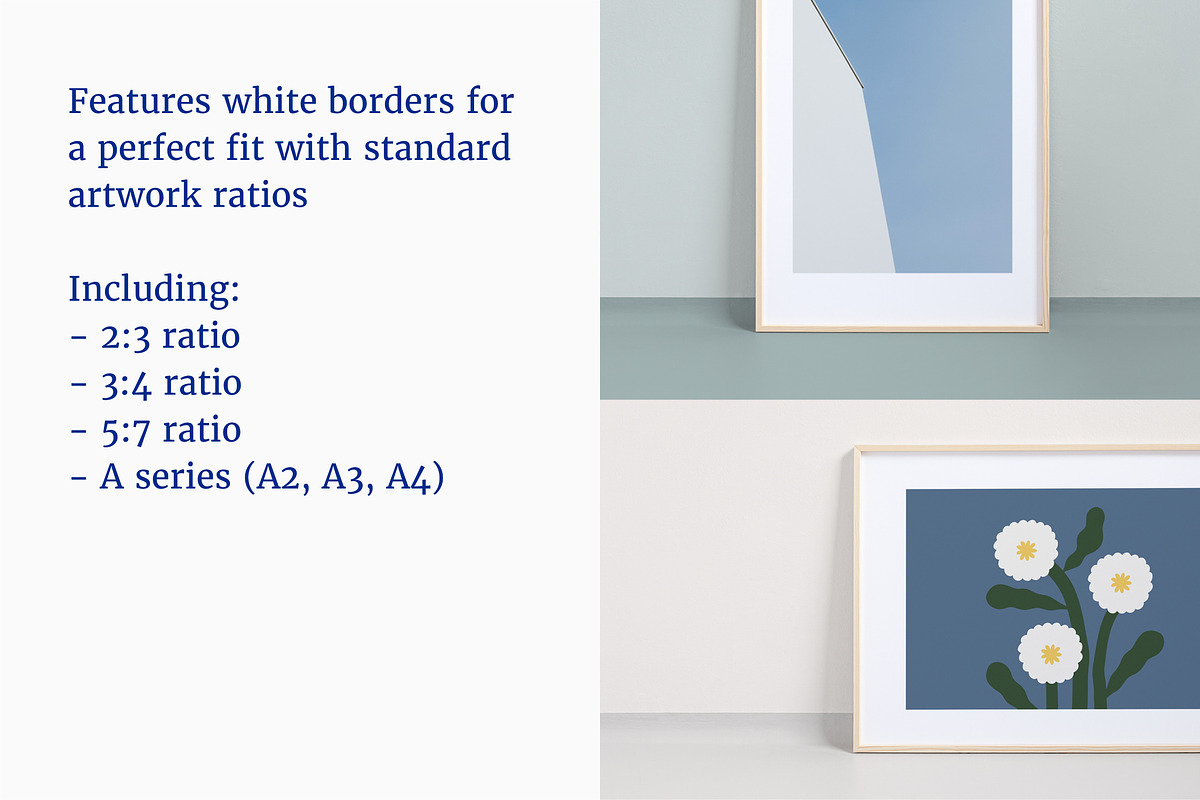Minimal Frame Poster - Mockup Bundle, a Product Mockup by Studio MVDM (Photo 6 of 8)