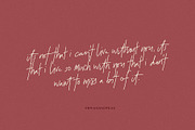 blythe | genuine handwritten font, a Script Font by Blythe Green (Thumbnail 4 of 16)