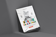 CutOut - Baby Shower Invitation, a Print Template by VUNIRA (Thumbnail 2 of 2)