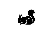 Black Squirrel Vector Icon Bundle, an Illustration by jahid234 (Thumbnail 46 of 51)