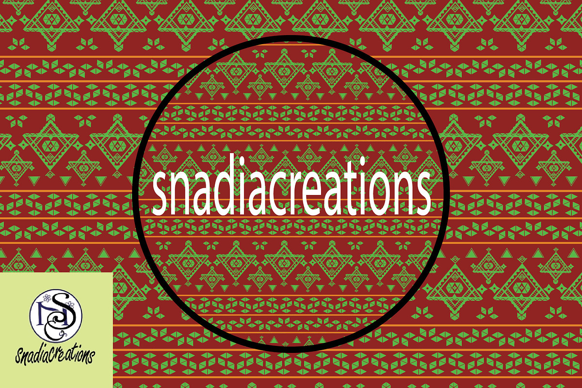 South Western design, a Pattern Graphic by snadiacreations (Photo 1 of 3)