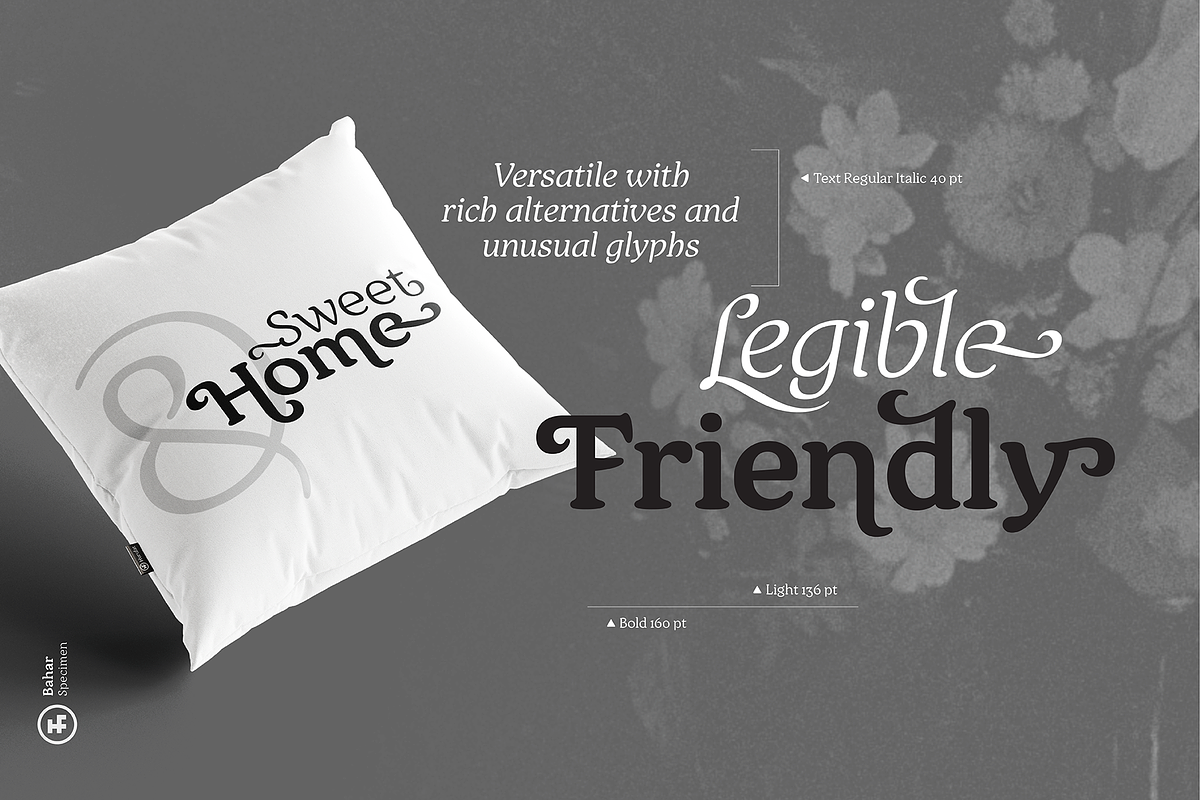 Bahar Serif, a Serif Font by Hurufatfont (Photo 13 of 16)