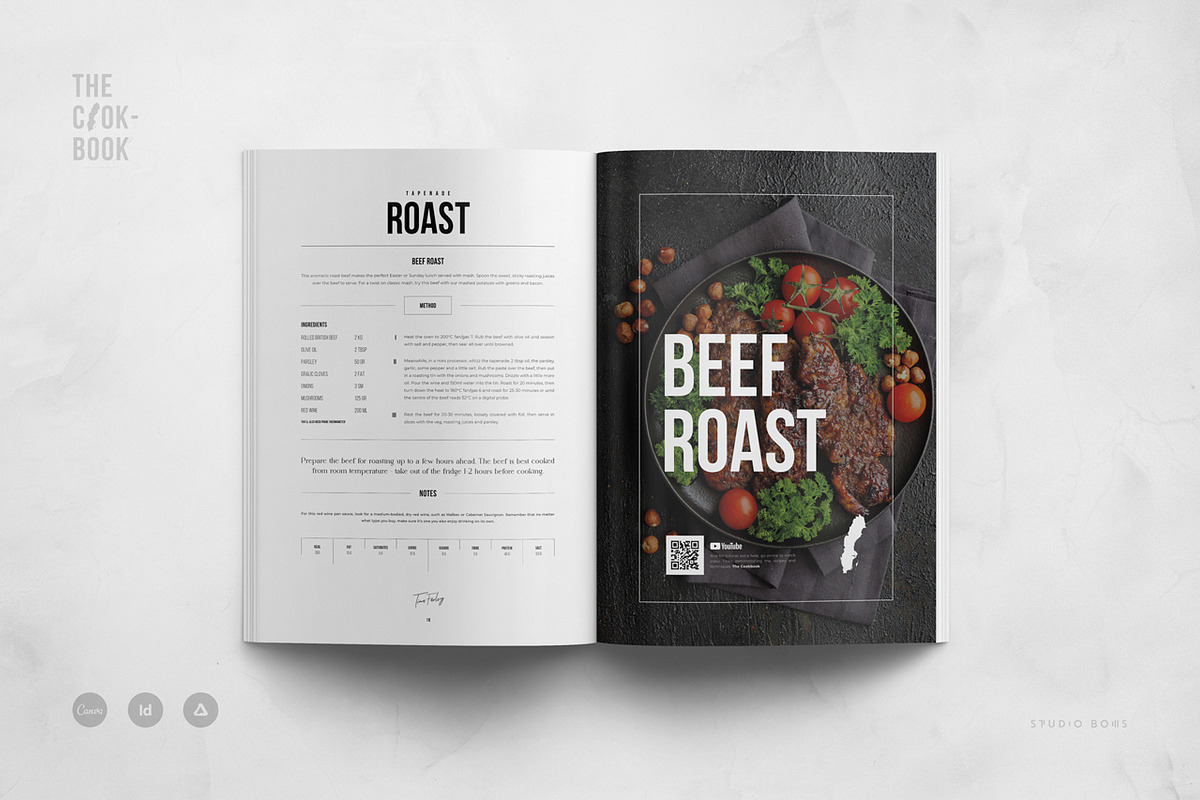 Cookbook | Recipe Book, a Brochure Template by Studio Bons (Photo 9 of 34)