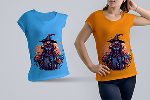 Wizard Witch Png,T-shirt Design