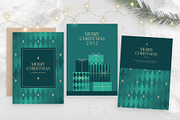 Christmas Card Template, a Brochure Template by BrandPacks (Thumbnail 1 of 4)