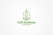 Golf Academy Logo Template, a Branding & Logo Template by floringheorghe (Thumbnail 1 of 3)