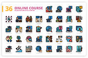 3,600 Icons x3 Styles, an Outline Icon by monkik (Thumbnail 225 of 299)