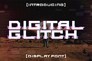 Digital Glitch Font, a Font by 177Studio