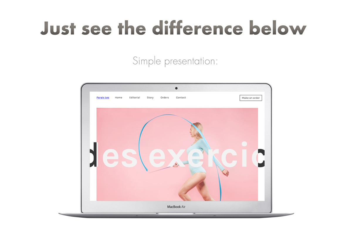 MacBook™ Mockup with Circles, a Device Mockup by eppearance (Photo 5 of 5)