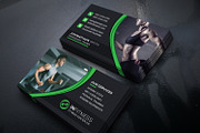 Fitness Business Card, a Business Card Template by Creative_Arts (Thumbnail 3 of 4)