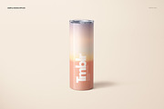20oz Skinny Tumbler Mockup Set, a Cups & Container Mockup by creatsy5 (Thumbnail 5 of 16)