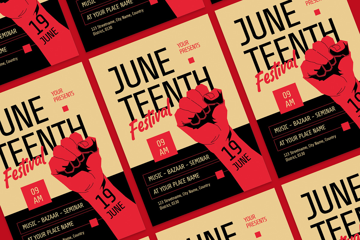 Juneteenth - Flyer preview 2