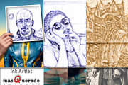 masQuerade - Photoshop FX, an Action Add-On by Pencil Pixels (Thumbnail 5 of 26)