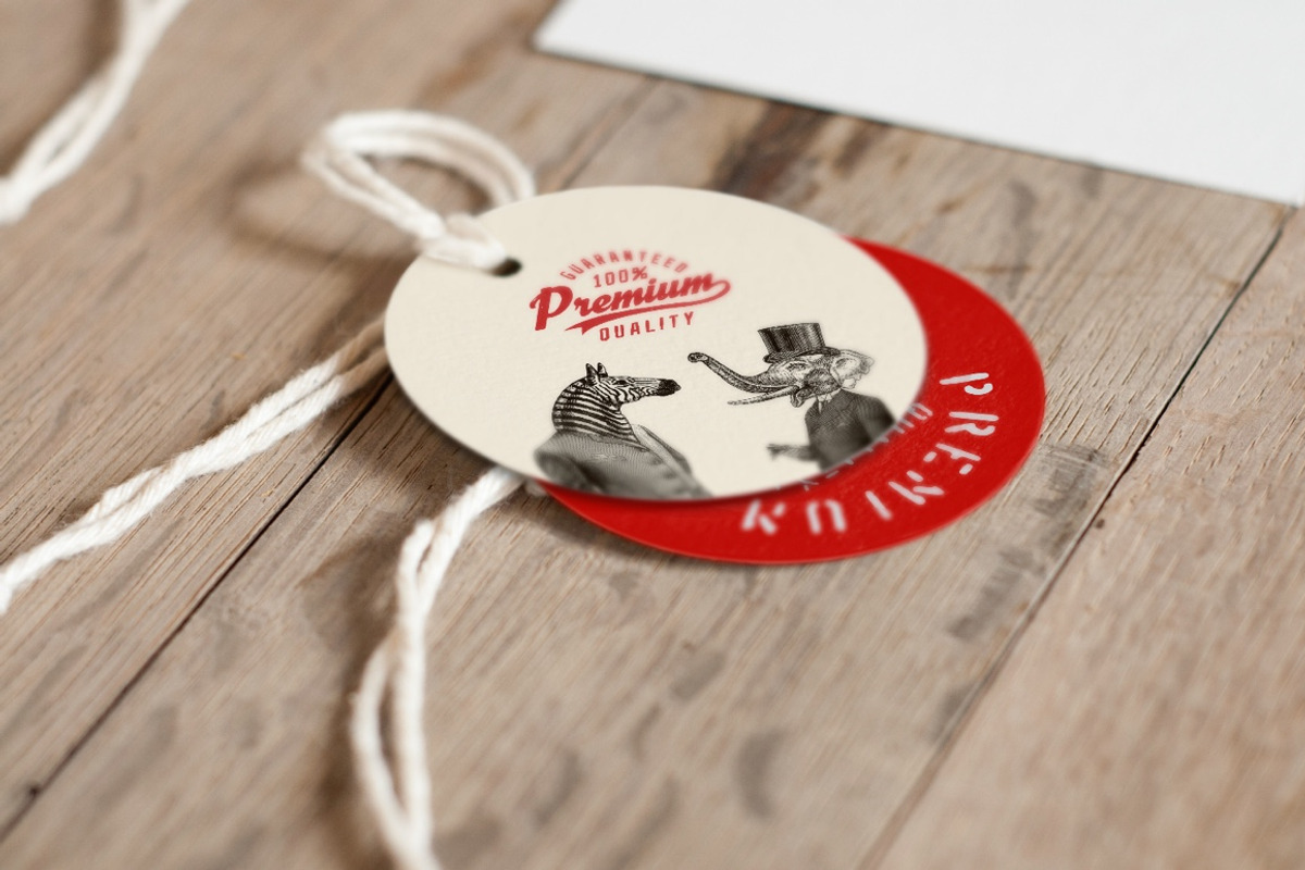 12 Labels Mockup Bundle, a Household Mockup by Little Jimi Shop (Photo 11 of 12)