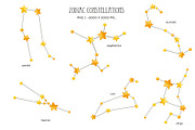 Zodiac star constellations 12 PNG, an Object Illustration by Art and Funny (Thumbnail 2 of 4)