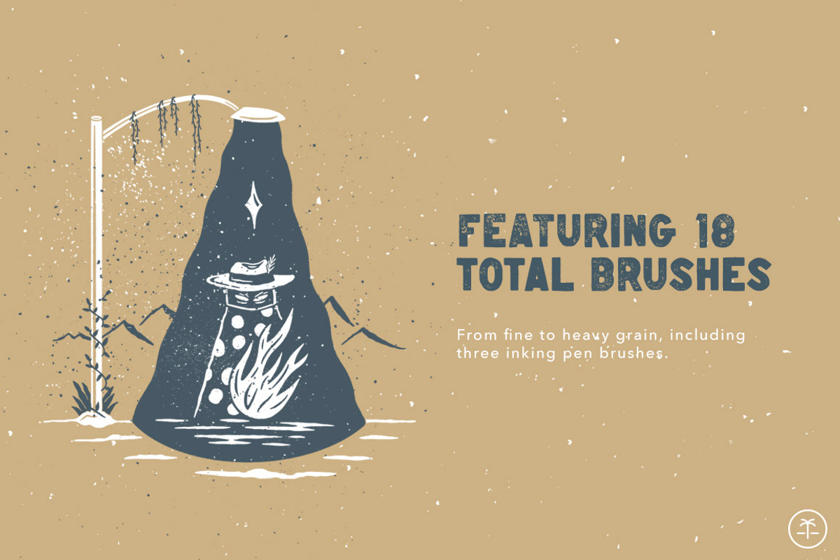 15 Procreate Gritty Stamps + 3 Bonus, a Brush Add-On by Spring Break Jake (Photo 3 of 7)