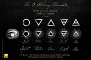 The 5 Alchemy Elements: Foil Set, an Object Graphic by Illumineer Media & Design (Thumbnail 10 of 13)