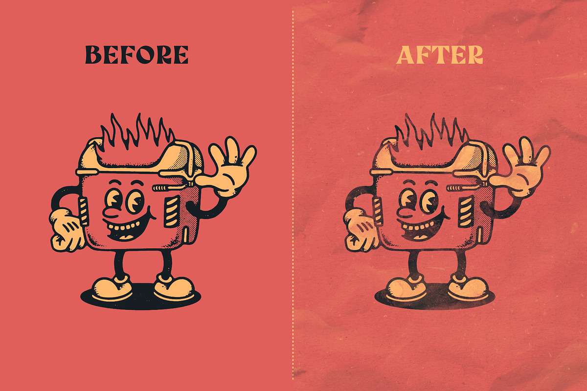 Material Texture Brushes Photoshop, a Brush Add-On by Mixergraph (Photo 9 of 9)