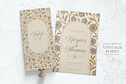 Vintage Poppy Floral Patterns, a Pattern Graphic by Eclectic Anthology (Thumbnail 7 of 13)