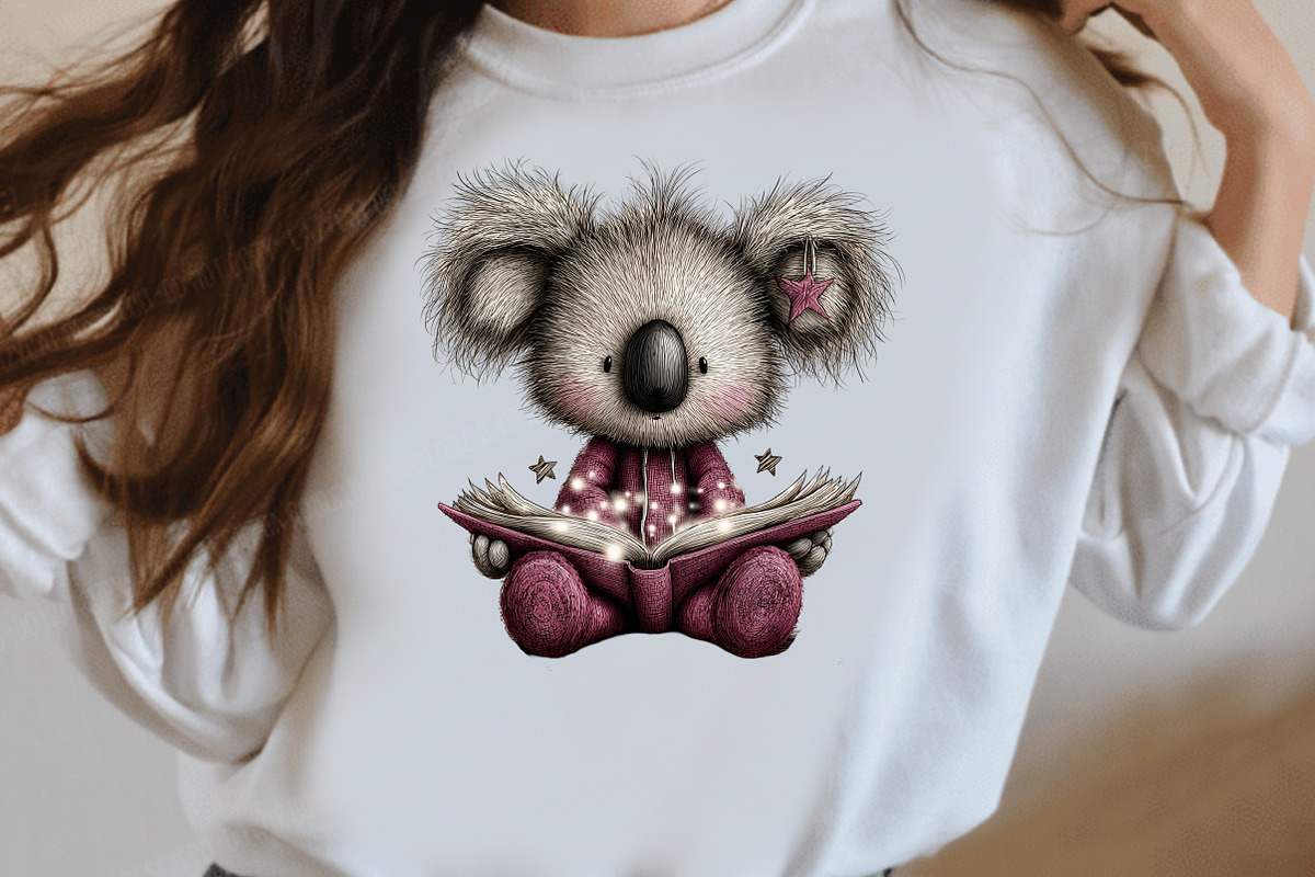 Whimsical Halloween Koala Clipart, a Seasonal Illustration by Designworld (Photo 7 of 8)